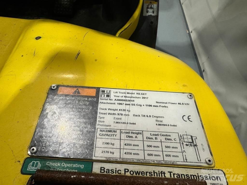 Hyster H2.5XT LPG tehnika