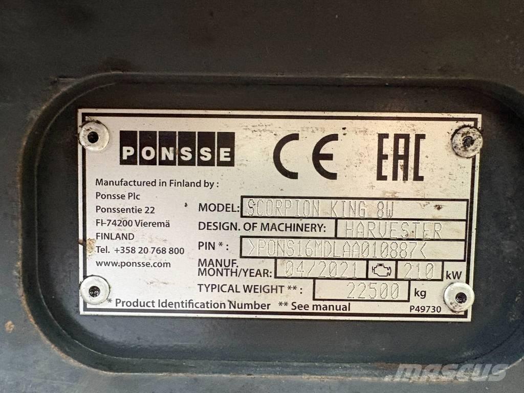 Ponsse Scorpion King Harvesteri