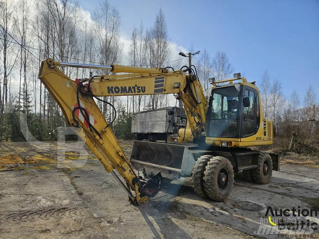 Komatsu PW130ES-6K Ekskavatori uz riteņiem