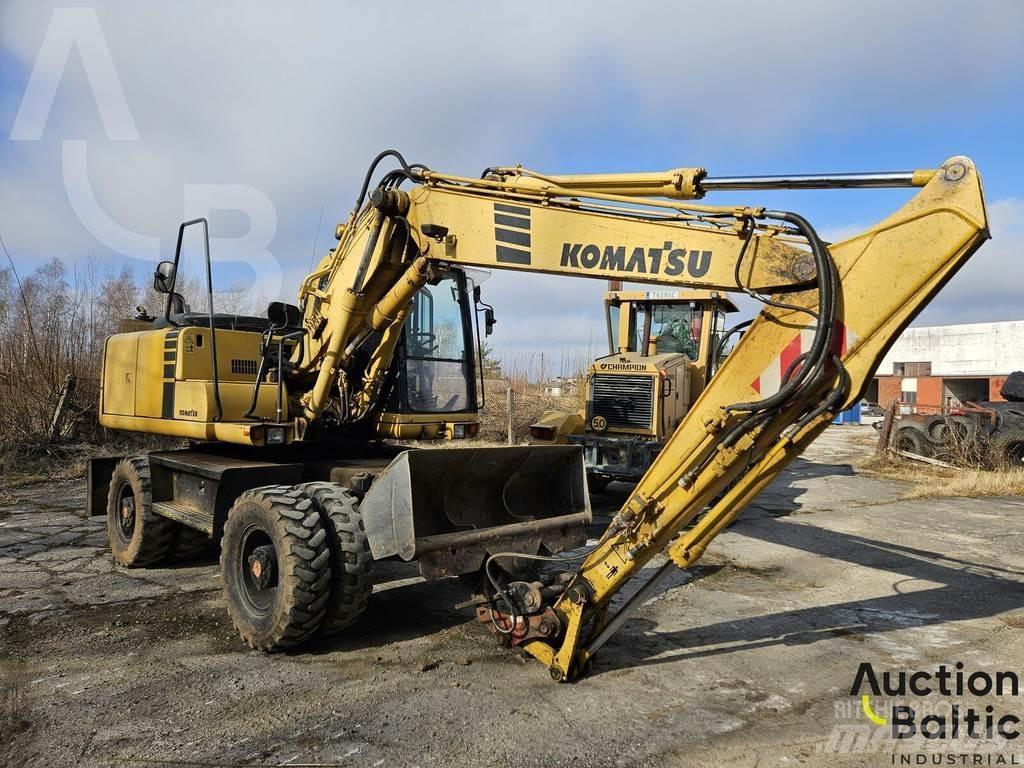 Komatsu PW130ES-6K Ekskavatori uz riteņiem