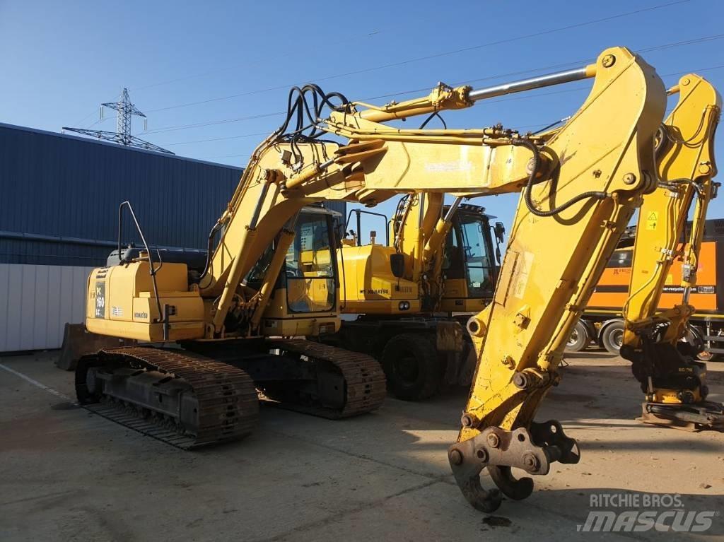 Komatsu PC160LC-7 Kāpurķēžu ekskavatori