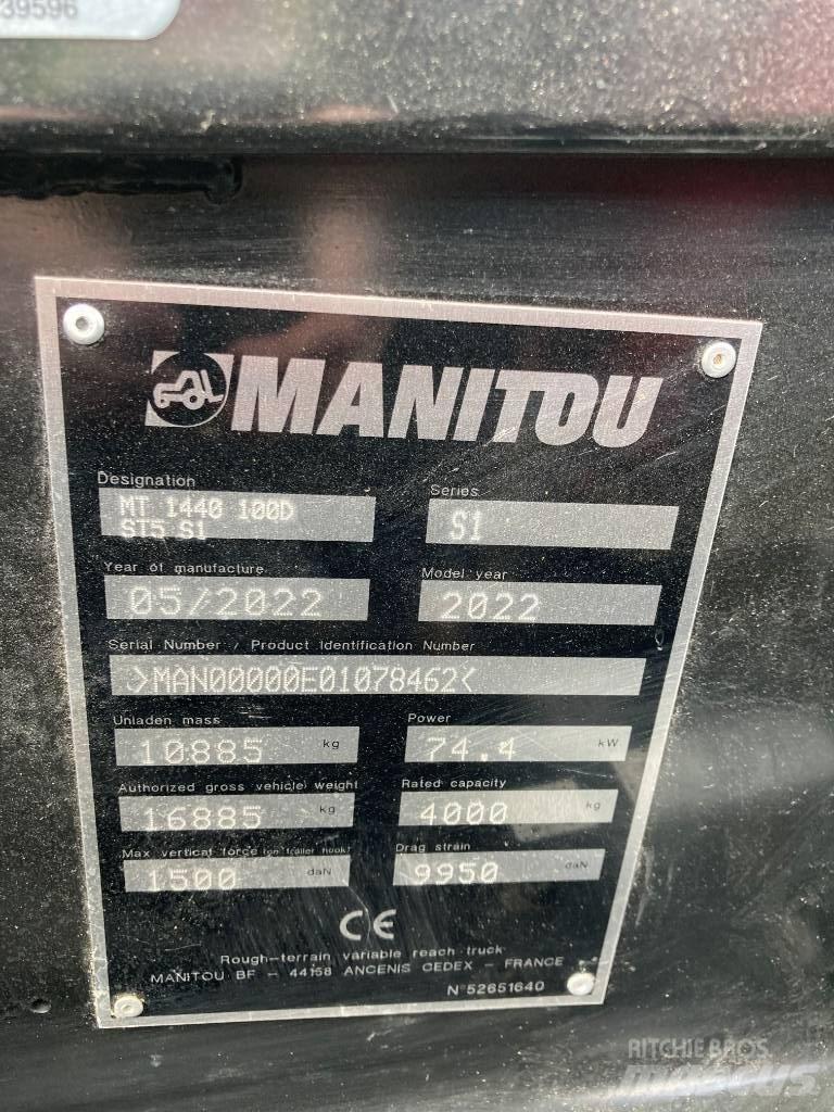 Manitou MT 1440 Teleskopiskie manipulatori