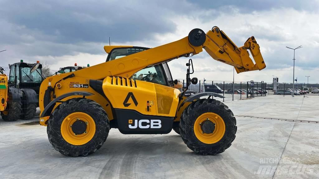JCB 531-70 Teleskopiskie manipulatori