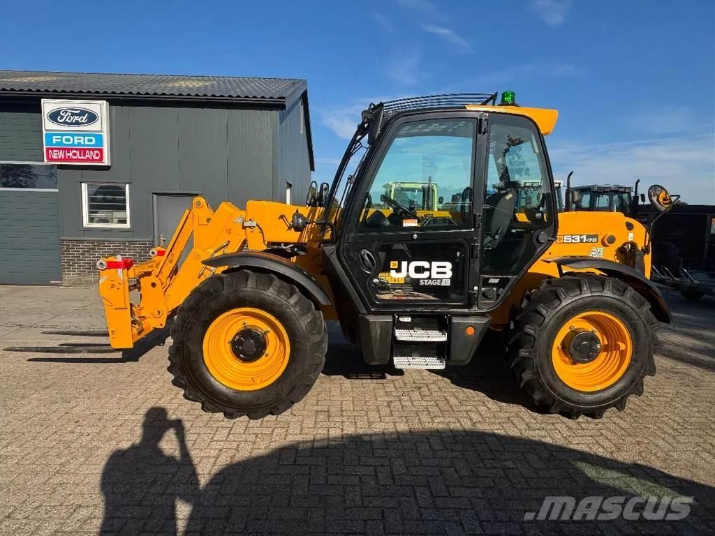 JCB 531-70 Teleskopiskie manipulatori