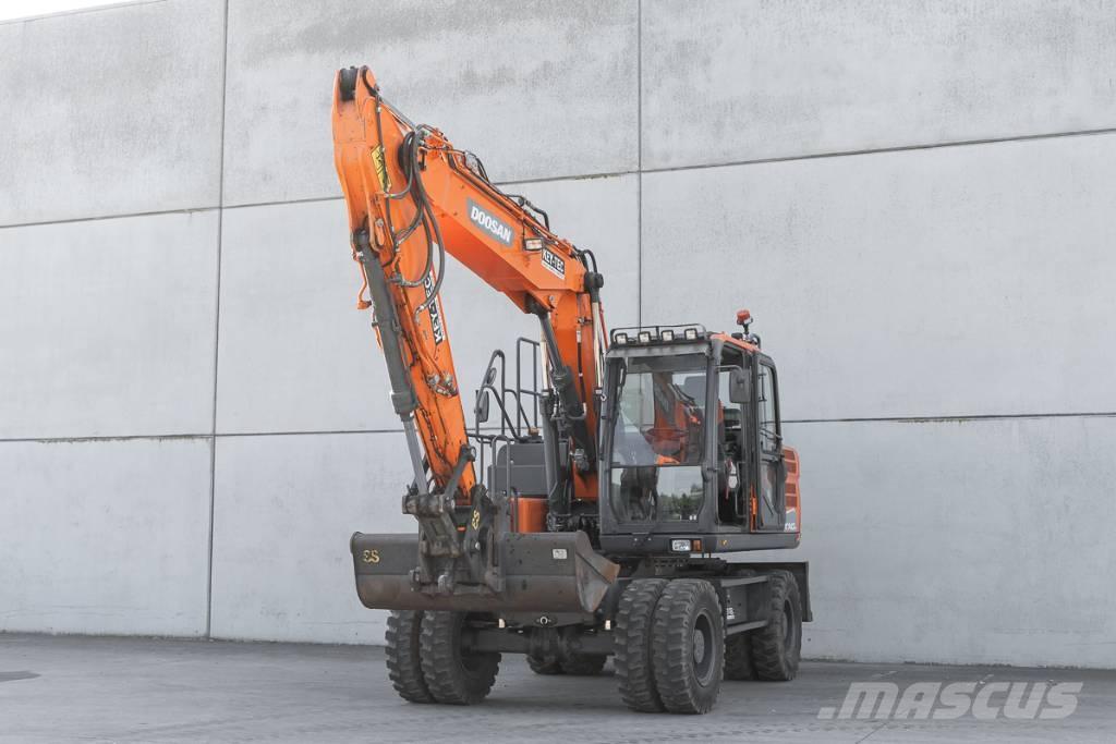 Doosan DX 140 W Ekskavatori uz riteņiem