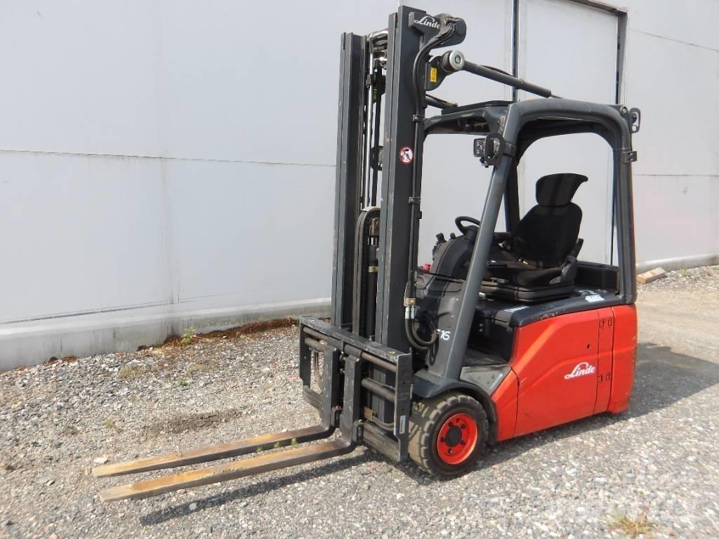 Linde E 16 Elektriskie iekrāvēji