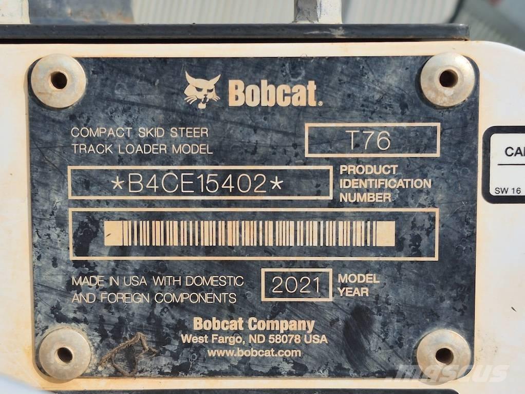 Bobcat T 76 Lietoti riteņu kompaktiekrāvēji