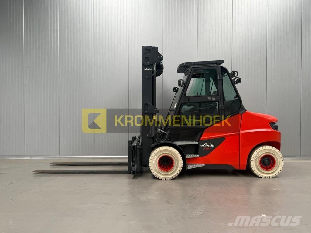 Linde E 80-900 Elektriskie iekrāvēji