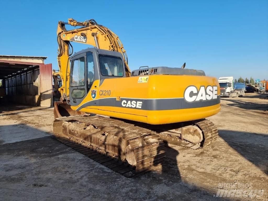 CASE CX 210 LC Kāpurķēžu ekskavatori