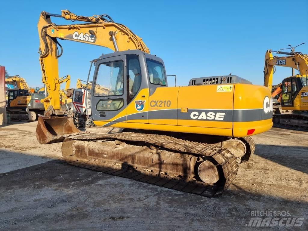 CASE CX 210 LC Kāpurķēžu ekskavatori