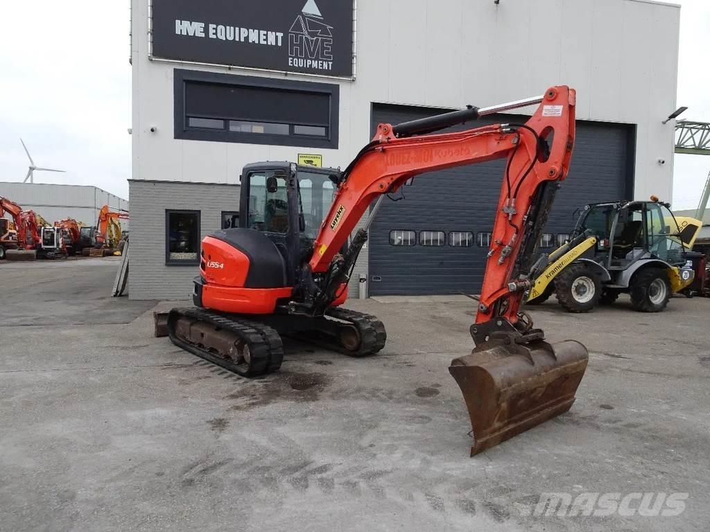 Kubota U55-4 Mini ekskavatori < 7 t