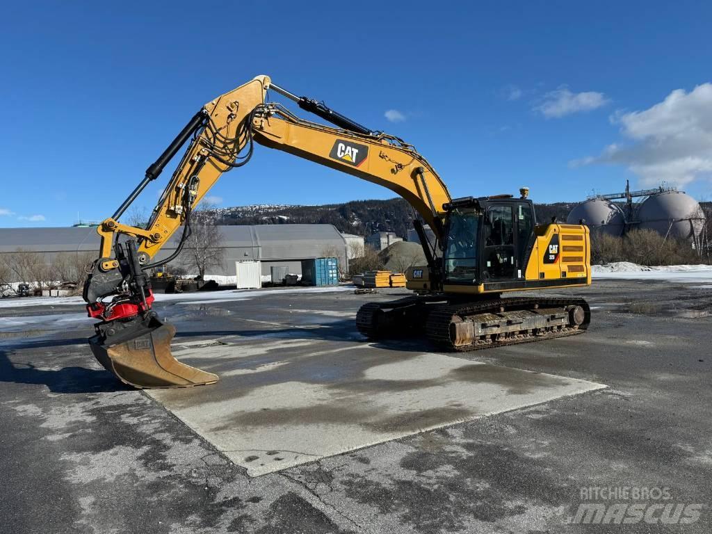 CAT 323 NG Kāpurķēžu ekskavatori