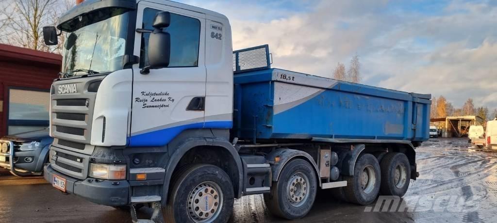 Scania R 480 8x4 Kravas automašinas konteineru vedeji
