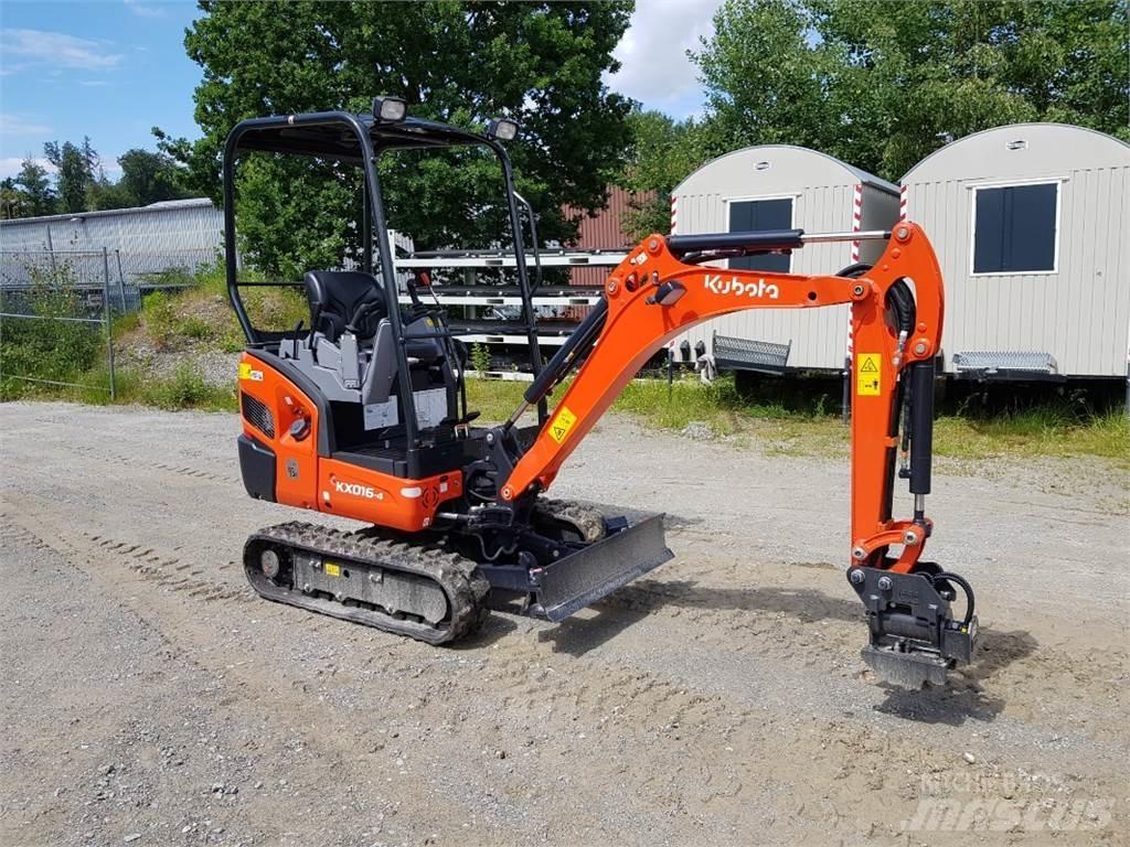 Kubota KX016-4 Mini ekskavatori < 7 t