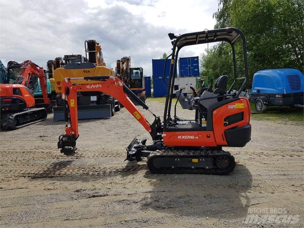 Kubota KX016-4 Mini ekskavatori < 7 t