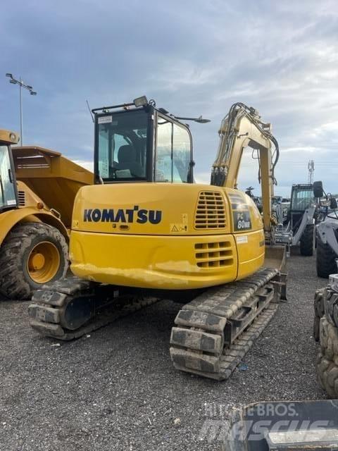Komatsu PC80MR Teleskopiskie manipulatori