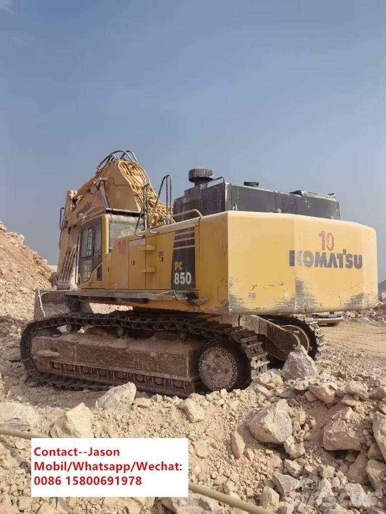 Komatsu PC 850-8 Kāpurķēžu ekskavatori