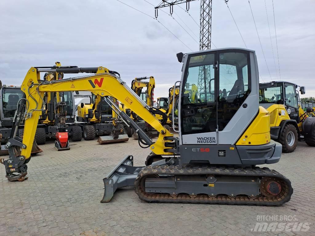 Wacker Neuson ET 58 Kāpurķēžu ekskavatori