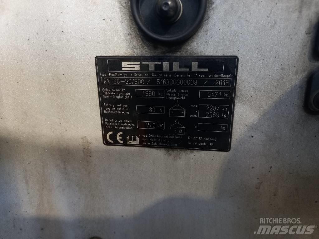 Still RX 60-50 Elektriskie iekrāvēji
