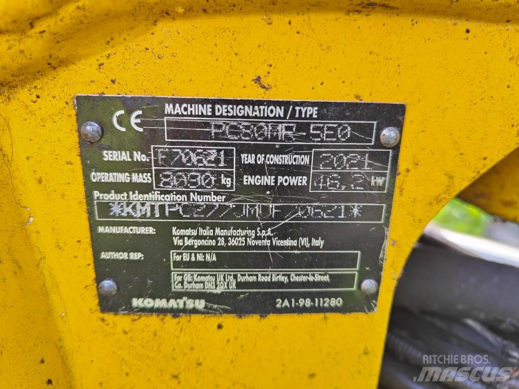 Komatsu PC 80 MR-5 Vidēja lieluma ekskavatori 7 t - 12 t