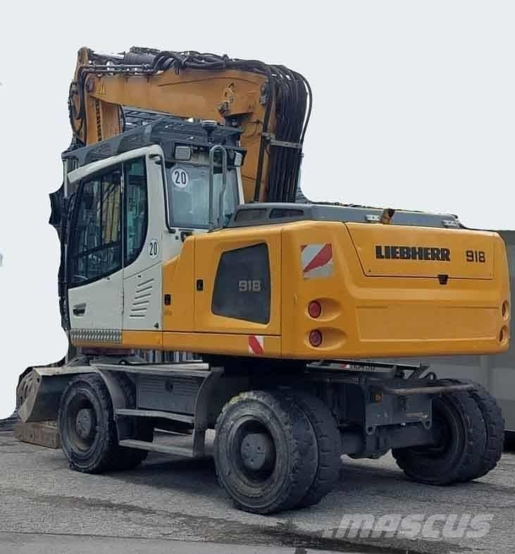 Liebherr A 918 Litr. Ekskavatori uz riteņiem