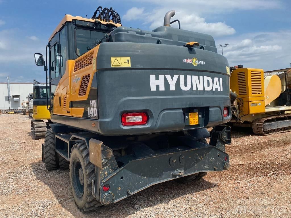 Hyundai HW140 Ekskavatori uz riteņiem