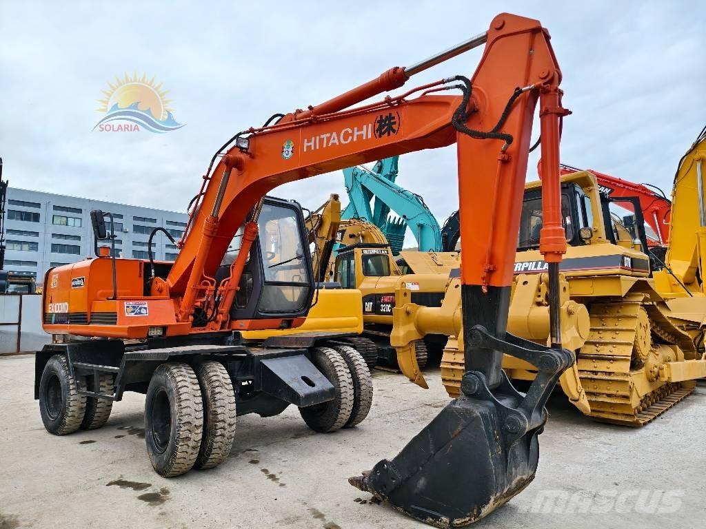 Hitachi EX 100 W D Ekskavatori uz riteņiem