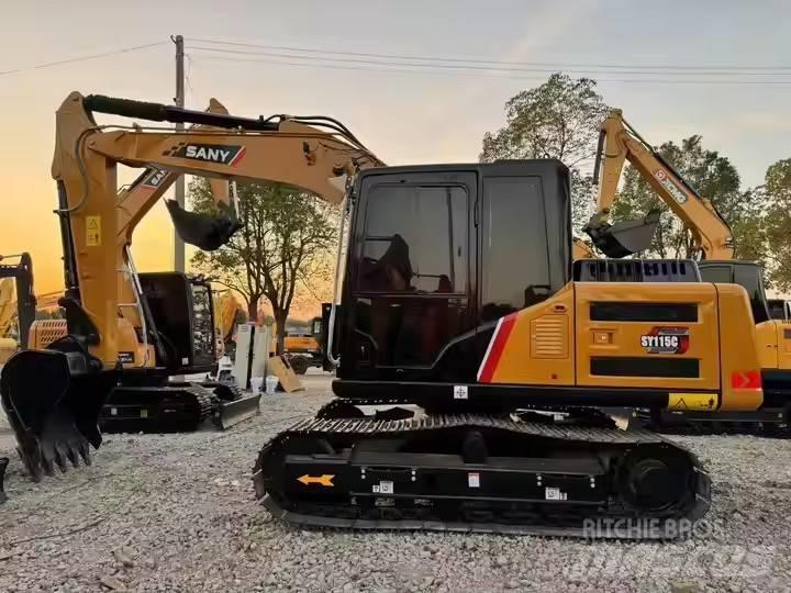 Sany SY115C Kāpurķēžu ekskavatori