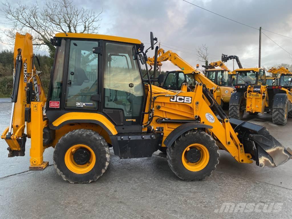 JCB 3CX Compact Ekskavatori-iekrāvēji