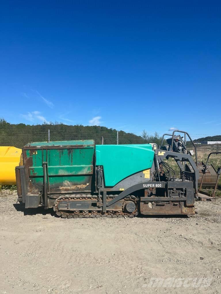 Vögele Super 800 Asfalta klājēji