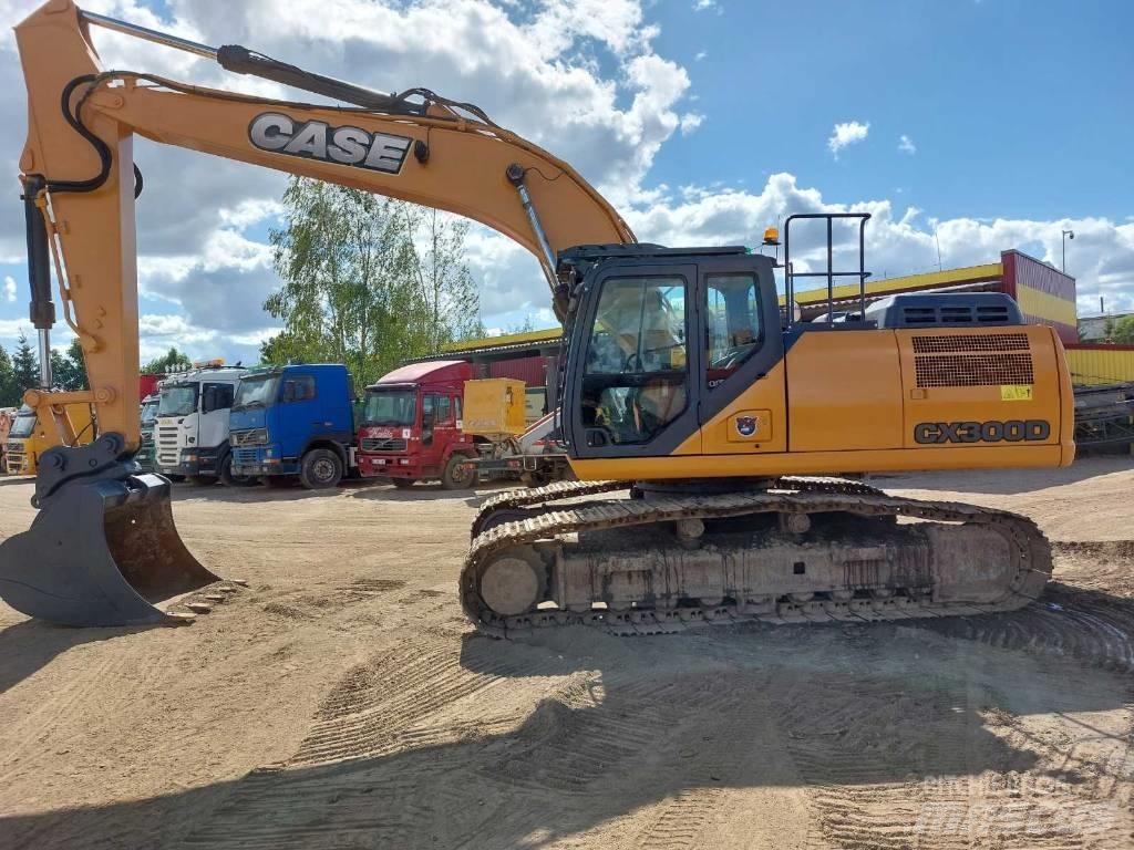 CASE CX 300 D Kāpurķēžu ekskavatori