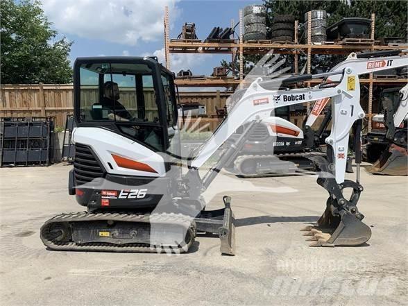 Bobcat E26 Mini ekskavatori < 7 t