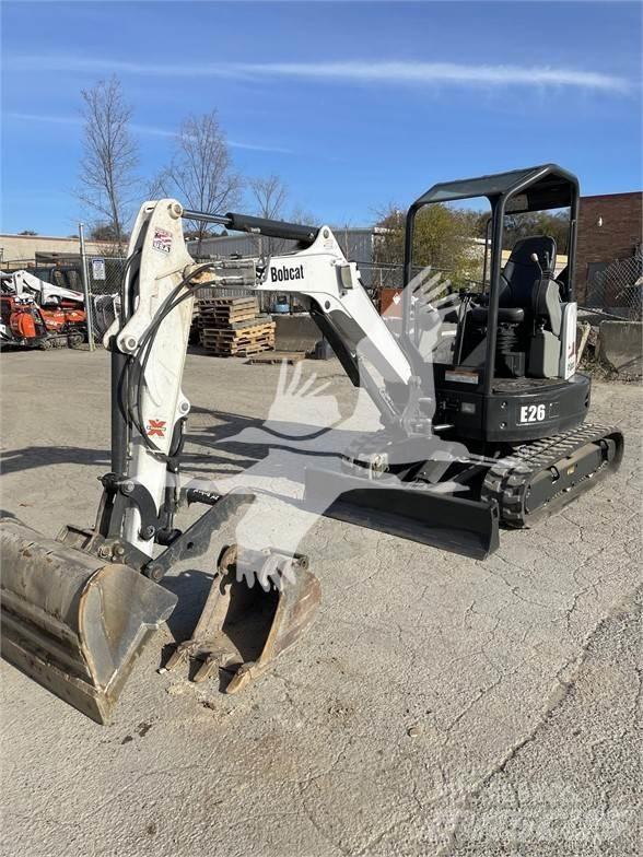 Bobcat E26 Mini ekskavatori < 7 t