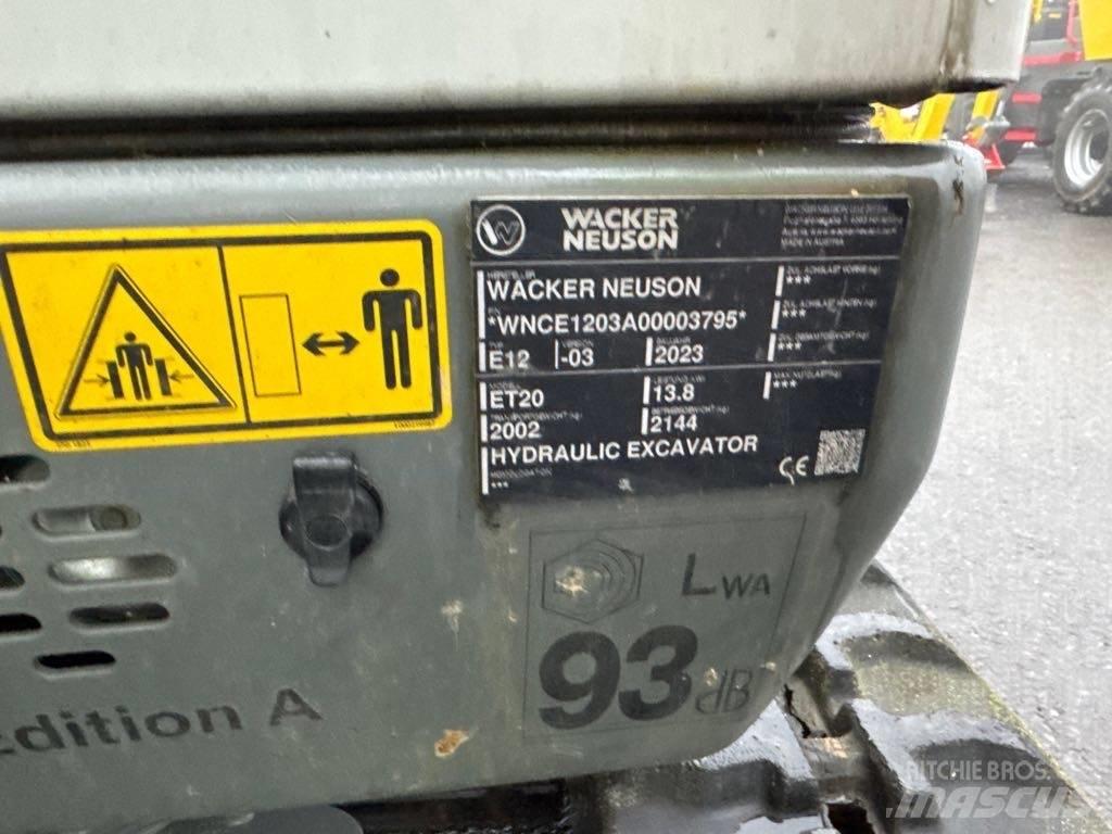 Wacker Neuson ET20 Kāpurķēžu ekskavatori