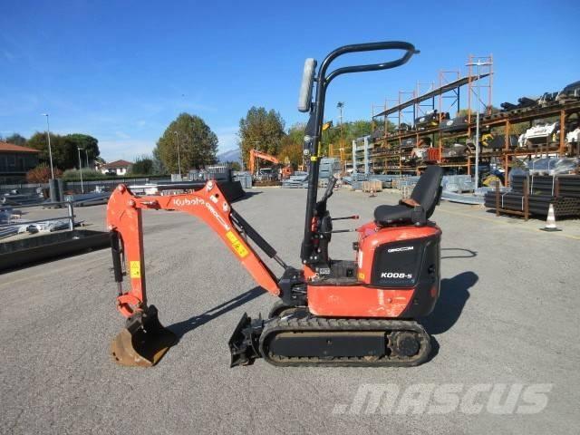 Kubota K 008-5 Mini ekskavatori < 7 t