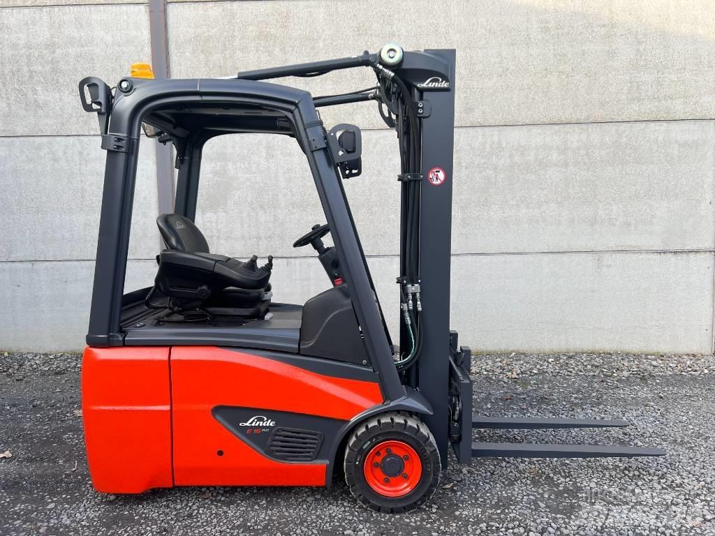 Linde E16-02 EVO Elektriskie iekrāvēji