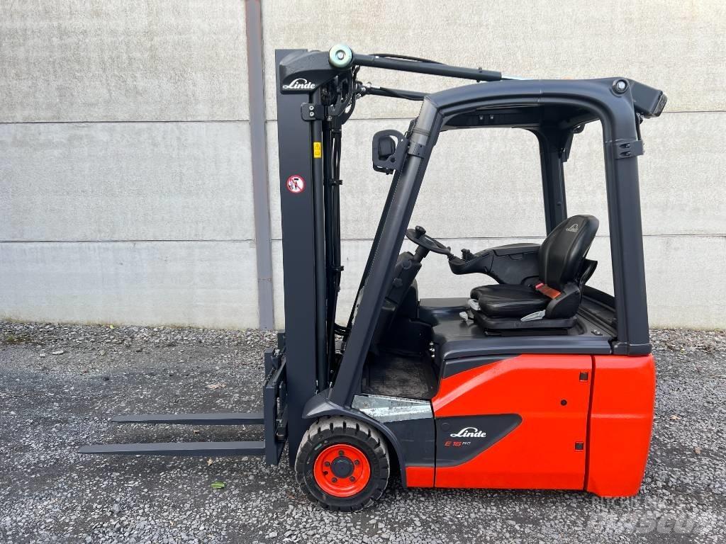 Linde E16-02 EVO Elektriskie iekrāvēji