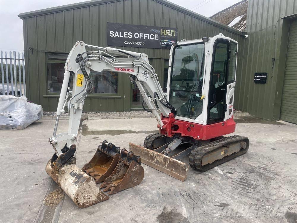 Takeuchi TB 325 R Mini ekskavatori < 7 t