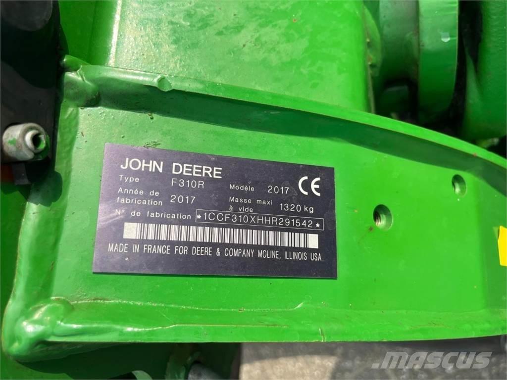 John Deere F310R Pļaujmašīnas ar kondicionieri