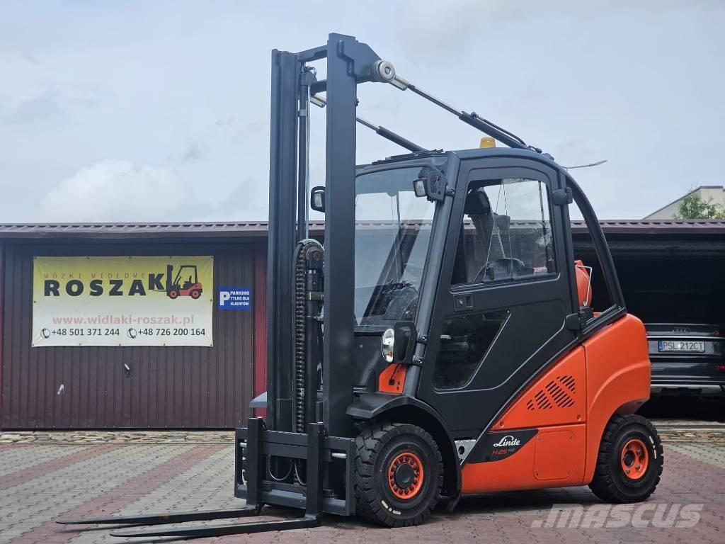 Linde H25T-02 LPG tehnika