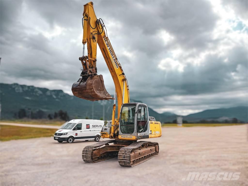 New Holland E 245 B Kāpurķēžu ekskavatori