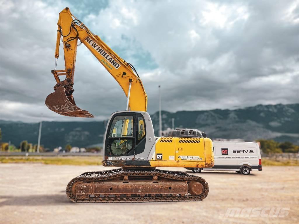 New Holland E 245 B Kāpurķēžu ekskavatori