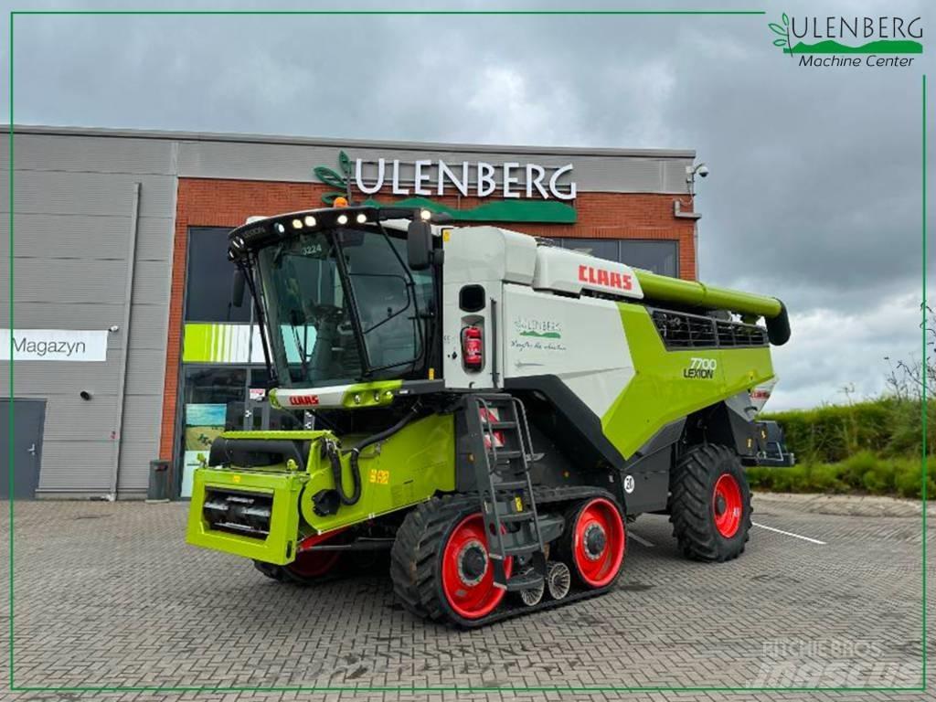 CLAAS LEXION 7700 TT Ražas novākšanas kombaini