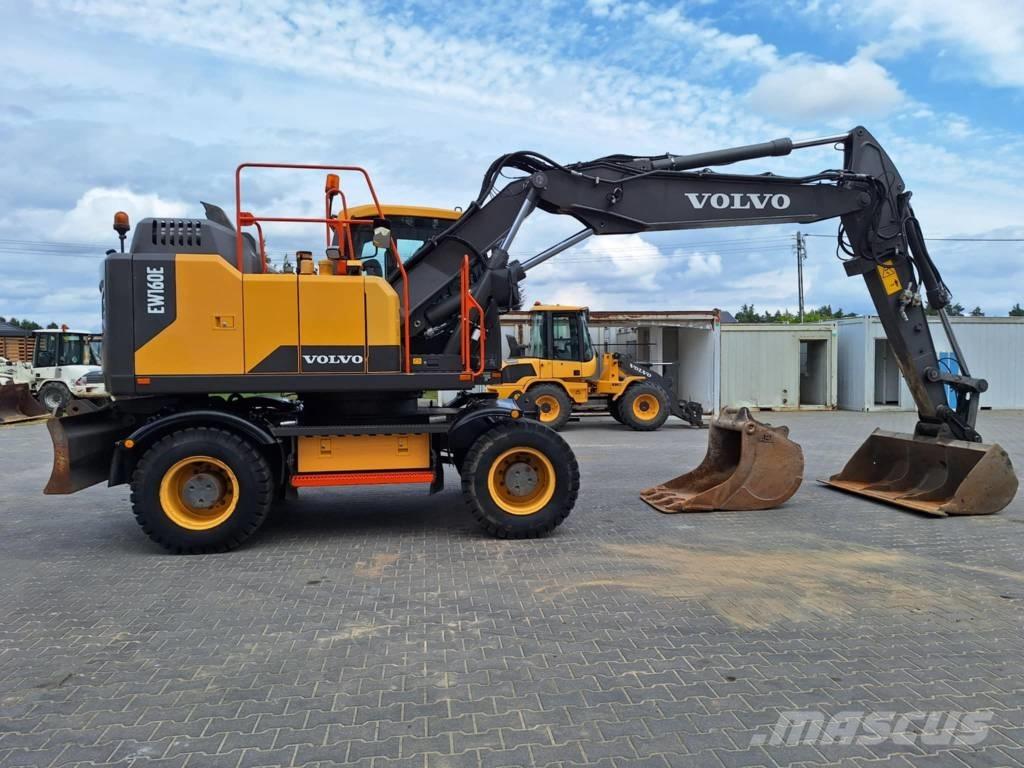 Volvo EW 160 E Ekskavatori uz riteņiem