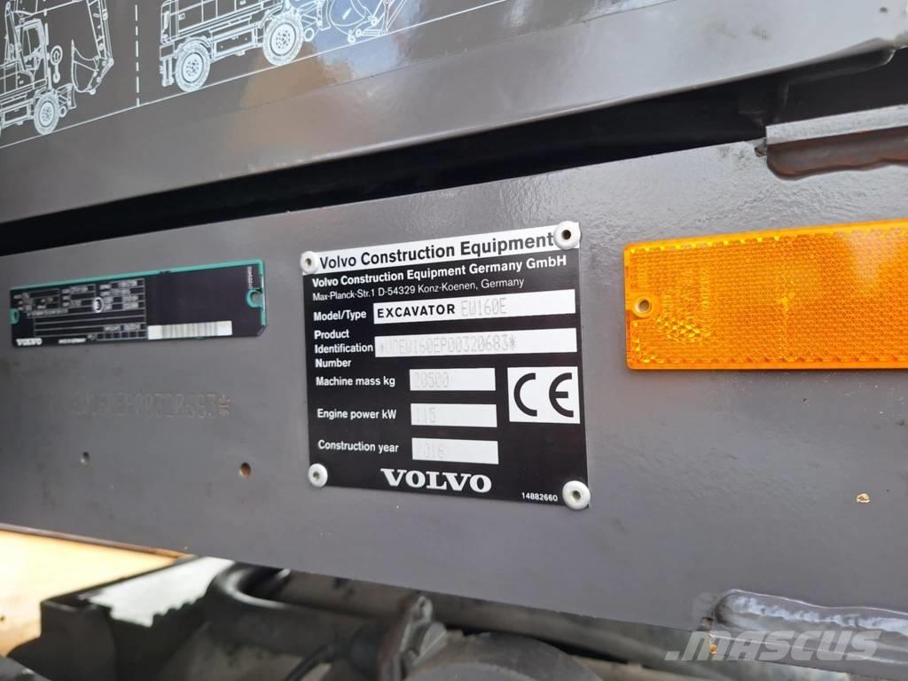 Volvo EW 160 E Ekskavatori uz riteņiem