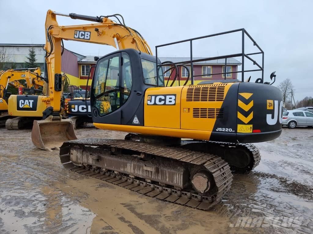 JCB JS 220 LC Kāpurķēžu ekskavatori