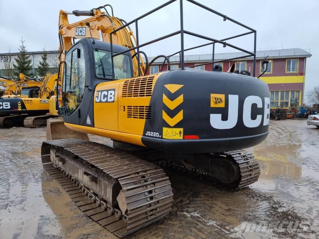 JCB JS 220 LC Kāpurķēžu ekskavatori