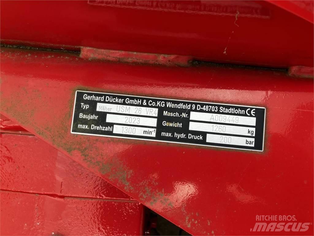Dücker USM-26 VR4 Pļaujmašīnas/pašgājēji