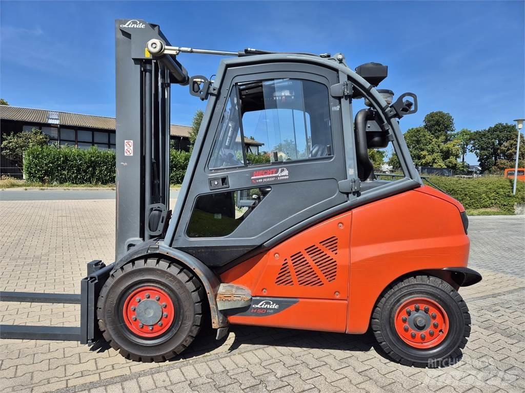 Linde H50D-02 Tehnika ar dīzeļa dzinēju