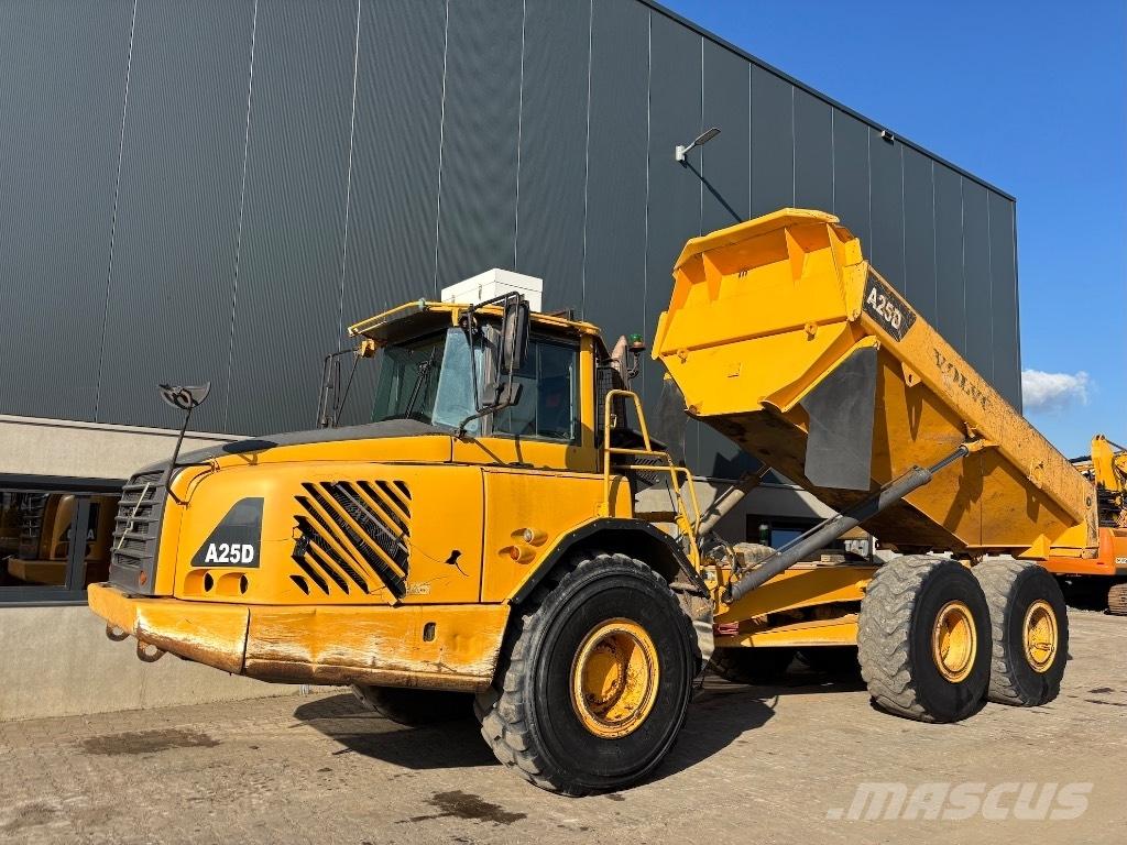 Volvo A 25 D Artikulētie pašizgāzēji